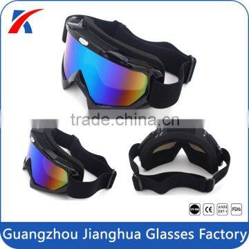 Latest Scratch Mirrored Colorful Motocross Goggles With CE Certified photo-3
