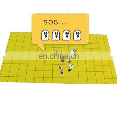 Factory Price Wholesale Yellow Square Grid Sticky Pest Board a Variety of Sizes Customization OEM