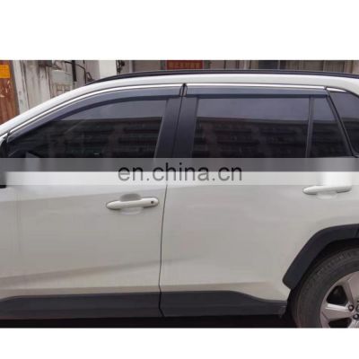 Factory Window Visor Rain Shield Vent Wind Deflector Guard Sun Wind Car Door Window Visors For MITSUBISHI