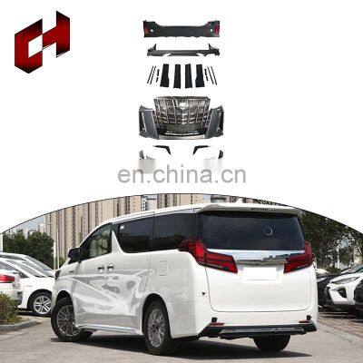 CH Good Quality Car Upgrade Accessories Hood Front Lip Support Splitter Rods Retrofit Body Kit For Toyota Alphard 2018-2020