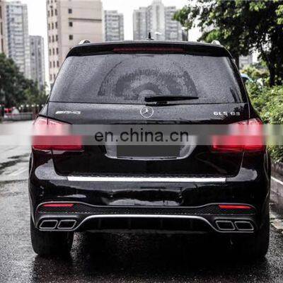 Runde Perfect Fitment For Mercedes-Benz GLS 3501/400/500 AMG Upgrade GLS63 Body Kit Front Bumper Assembly Rear Bumper Assembly