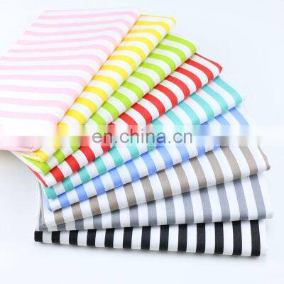 Geometric Striped Cotton Twill Print Fabric Wholesale Baby Bag Fabric Pure Cotton Edge Roll Edge Fabric photo-3