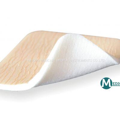 Silicone Foam Dressing 5cm*5cm 10cm*10cm Advanced Wound Dressing