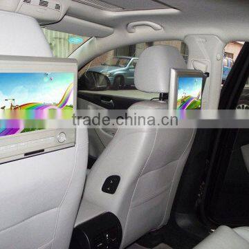 9 Inch DIY Lexus Car Headrest Monitor HD 800x480 Digital Screen, AV-in ,IR Transmitter for Headphone, Easy Install ! photo-3