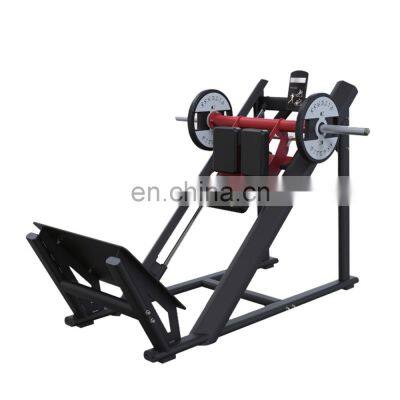 Shandong Commercial Fitness Equipment Hack Squat Machine Gym Plate-Loaded Sport Machine PL57 45 Linear Hace Squat