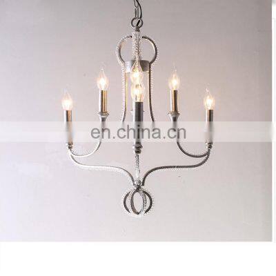 Lustre LED Fancy Lights Chandelier Light White for Home Maria Teresha Flower Decorative Acrylic Modern Lamp Crystal Chandelier photo-4