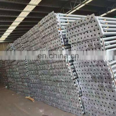 Adjustable Column Formwork Support Flower Plate Steel Props Scaffolding System Galvanized or Powder Coated Height for Sale photo-4