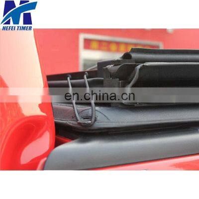HFTM Truck Soft Top Soft Roll up Pickup Accessories for Nissan Navara D40 2500 Ram Truck Bed Ford Ranger Xlt 2020 Toneau Cover photo-3
