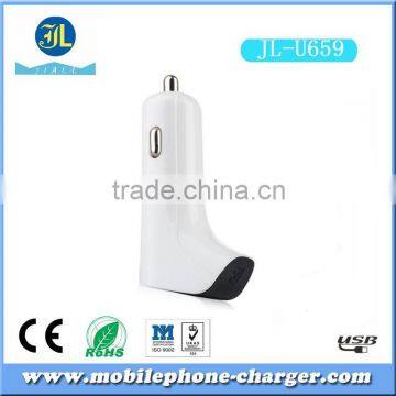Colorful Portable and Automatic Gun Design 12v-24v Dual Port Car Charger Selling in photo-3