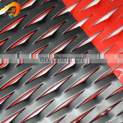 Aluminum Curtain Wall Cladding Exterior Wall Panel Expanded Metal Mesh Facade Panels