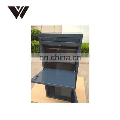 Large Outdoor Parcel Delivery Box Large Drop Box for Mail Letter Post and Smart Metal Home photo-4
