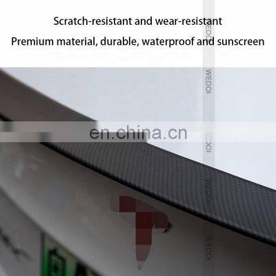 Spoiler Tail Style Carbon Patten New Case Car for Tesla Model Y Set Wooden Time Lead Surface Roof Package ABS Material photo-3