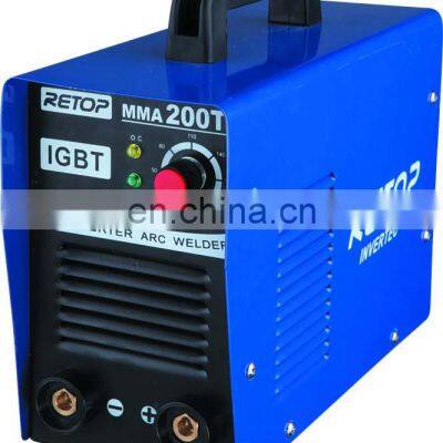 MMA 200TI welding material arc dc inverter welder igbt solar powerful welding machine