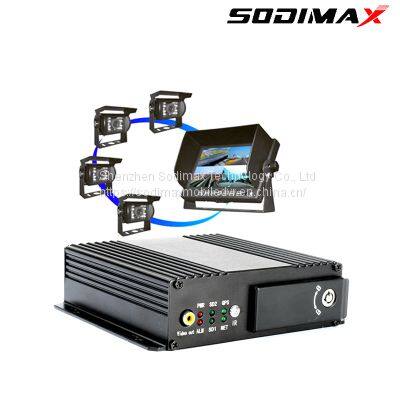 Car Recorder Google Map GPS Tracking Mobile DVR Night Vision Camera H.264 SD Card MDVR photo-5