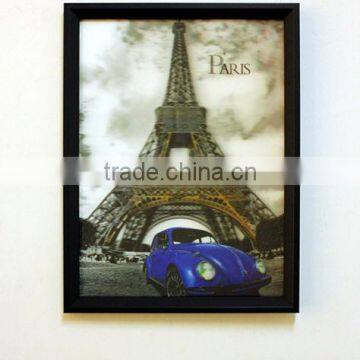 best souvenir 3d frame of pari eiffel tower