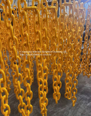 Galvanized Mining Conveyor Welded Round Steel Link Chain photo-2