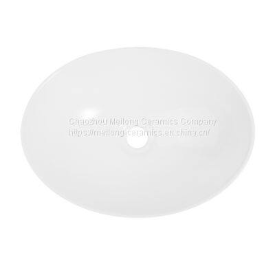 Oval Ceramic Upc Bathroom Vessel Sink photo-3