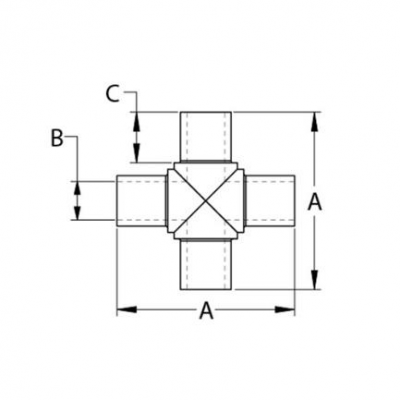 PFA welding four-way WCA