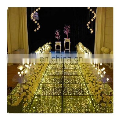 2023 hot 50*50cm DJ Stage Lighting Disco Dancing Floor for Wedding Party Church Concert Night Club LED Starlit Dance Floor