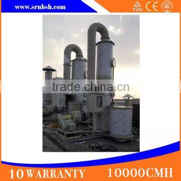 Industrial Scrubbing Tower Manufacturer Fiberglass Sulfuric Acid Absorption Tower