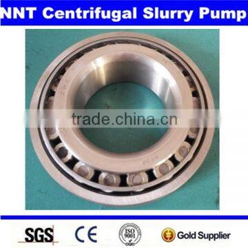 Wear resistant bearing for centrifugal slurry pumps