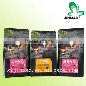 Custom Printed Side Gusset Square Bottom Plastic Bag photo-4