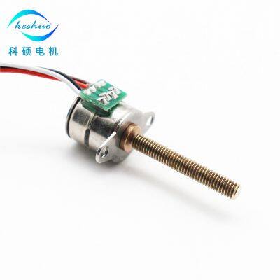 Manufacturer Supply 5V 10mm Micro Stepping Motor With Linear Screw Shaft photo-2