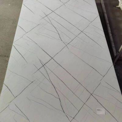 PVC UV Panel With Marble, Stone, Granite Etc. Pattern Glossy Surface Wall Panels for Construction Industry
