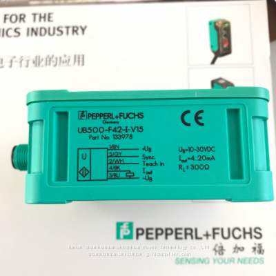 Pepperl+Fuchs Sensor de distancia ultrasónico UB4000-F42-U-V15 I-V15 UB500-F42-I-V15