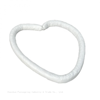 Только масляные впитывающие трубки для контроля разливов масла и борьбы с загрязнением морской поверхности. Нелипкие, белые photo-2