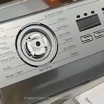 Hongmei Washing Machine Keypad Marking Printer, Eight-color Servo Pad Printing Machine, High-precision Printing Machine photo-3