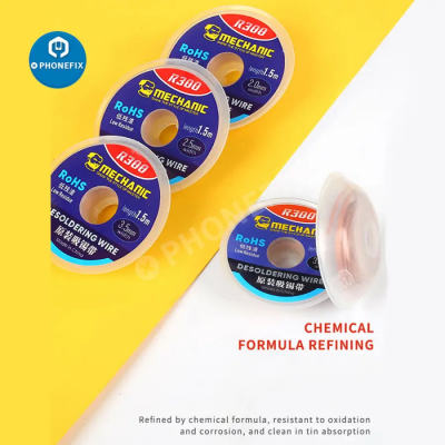MECHANIC R300 Desoldering Wire for Mobile Phone Circuit Board Solder Removal photo-3