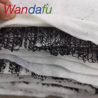 Wandafu Geotextile Composite Corrugated Drainage Mat Landfill Corrosion-Resistant photo-3