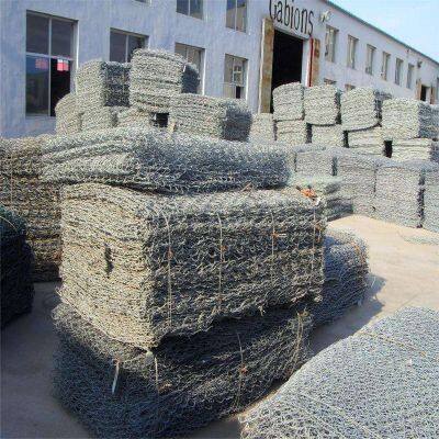 Großhandel von Gitterkäfigen, hexagonale Drahtgitterkäfige für Hangstabilisierung und Hochwasserschutz photo-3