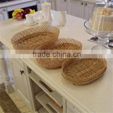 Excellent Handmade Wooden Tray for Household,willow Basket photo-5