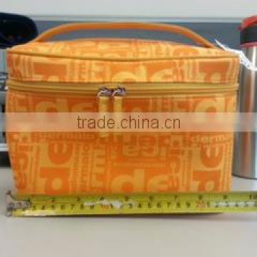 Quality assured oem/odm plaid cosmetic bag