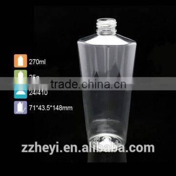 250ml Clear Plastic Perfume Bottle