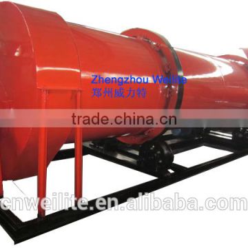 New High Effective Continuous Cow Dung/manure Rotary Dryer for Sale