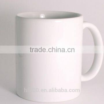 11oz high quality Grade A white mugs coated sublimation mug for wholesale low price