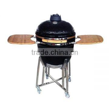 kamado grill with 304 stainless steel cart