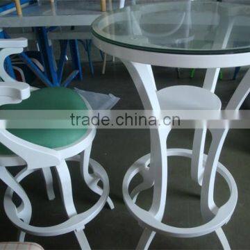 RCH-0718 Small round high bar table furniture