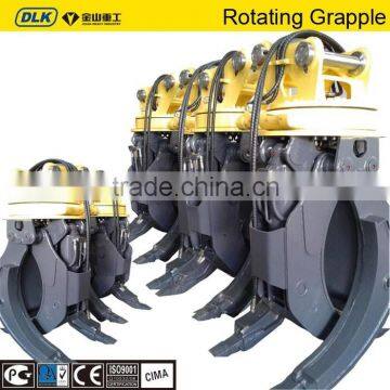 Hyundai R210 Excavator rotating rotary stone Grapple