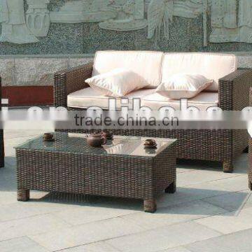 rattan outdoor sofa