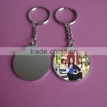 ASNY team travel gifts keychain / custom photos printed round keychain