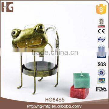 2015 Wholesale frog shape metal home decoration accessories