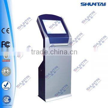 tablet internet Kiosk with advertising screen