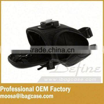 Black Clip-On Expandable Bicycle Saddle Seat Bag photo-5