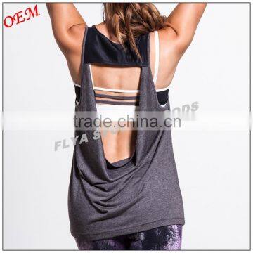 Wholesale Fitness Clothing Women Sexy Gym Singlets sport tank top