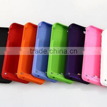 2200mAh Wirless power bank battery,cell phone battery case,charger for iphone 5/5S power case