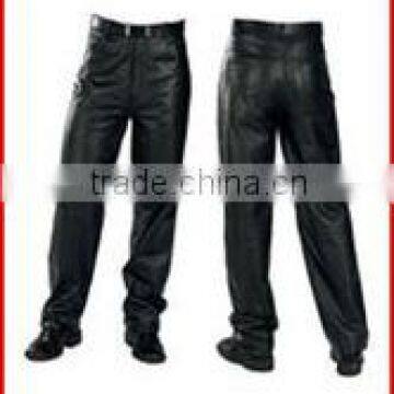 Elegant Design Fashion Style Leather Trousers